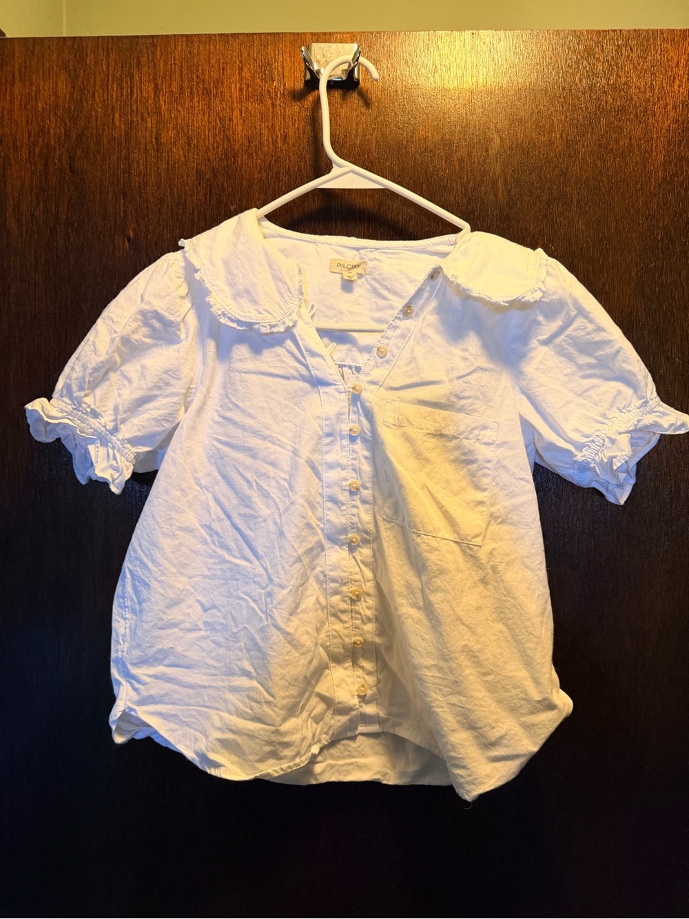 Anthropologie Pilcro Button Down Shirt size XS